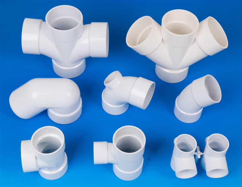 PVC Pipe Fittings and Connectors